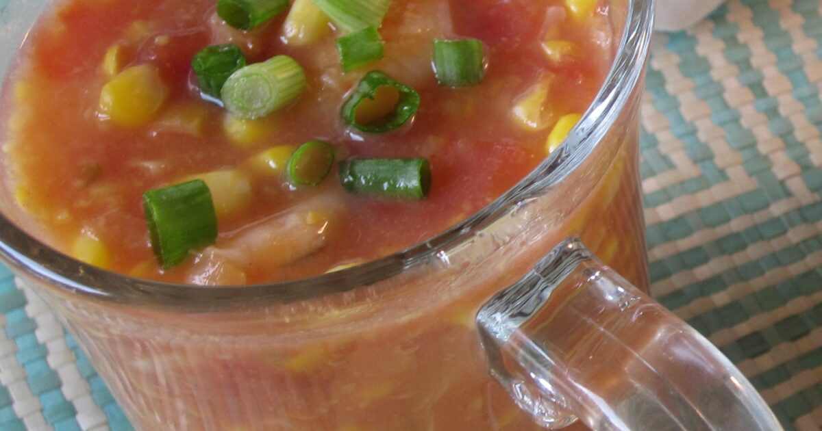 Quick Shrimp and Corn Soup | Speaking of Women’s Health