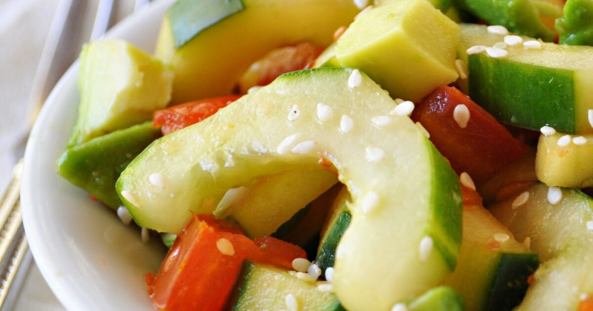 Asian Cucumber Salad | Speaking of Women’s Health