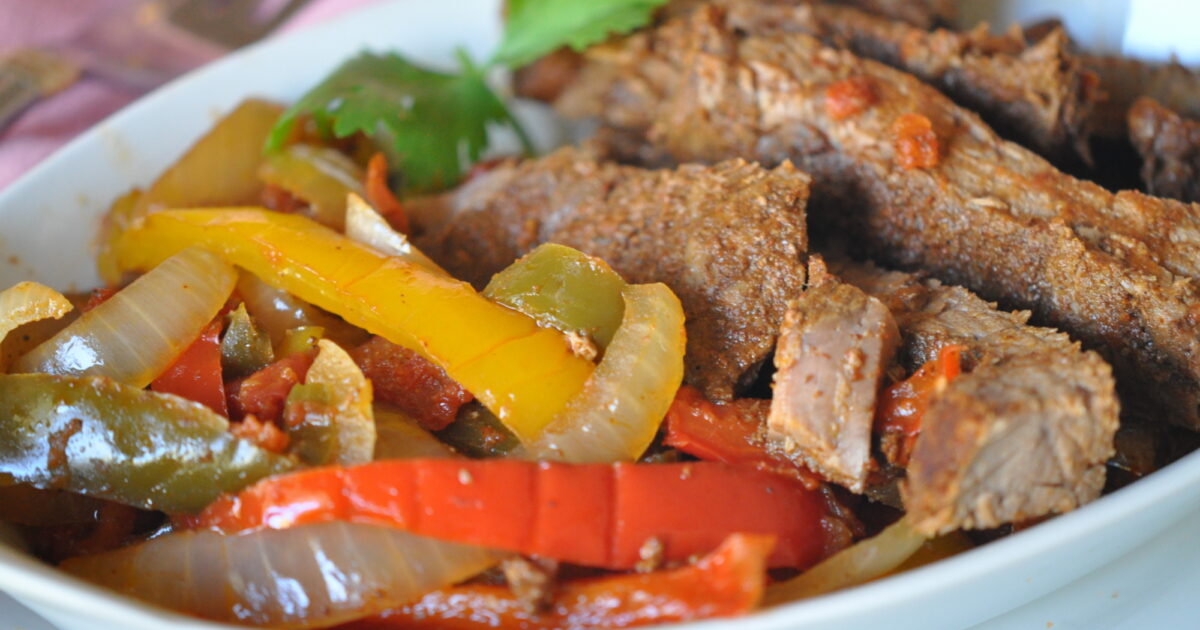 Beef Fajitas in Slow Cooker | Speaking of Women’s Health