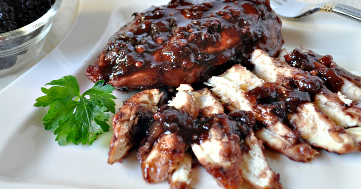 Blackberry Chicken | Speaking of Women’s Health