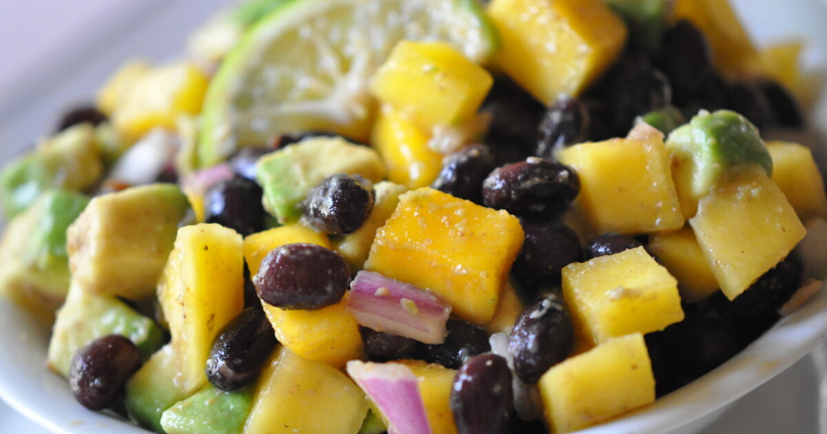 Black Bean and Mango Salad | Speaking of Women’s Health