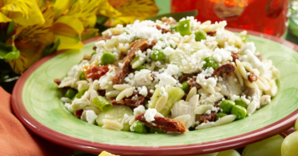 Chicken Orzo Salad | Speaking of Women’s Health