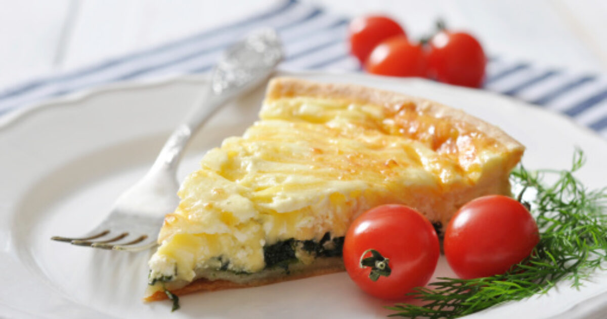 Collard Green Quiche Speaking of Women’s Health