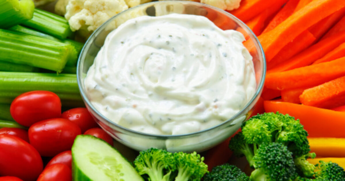Cream Cheese Vegetable Dip | Speaking of Women’s Health