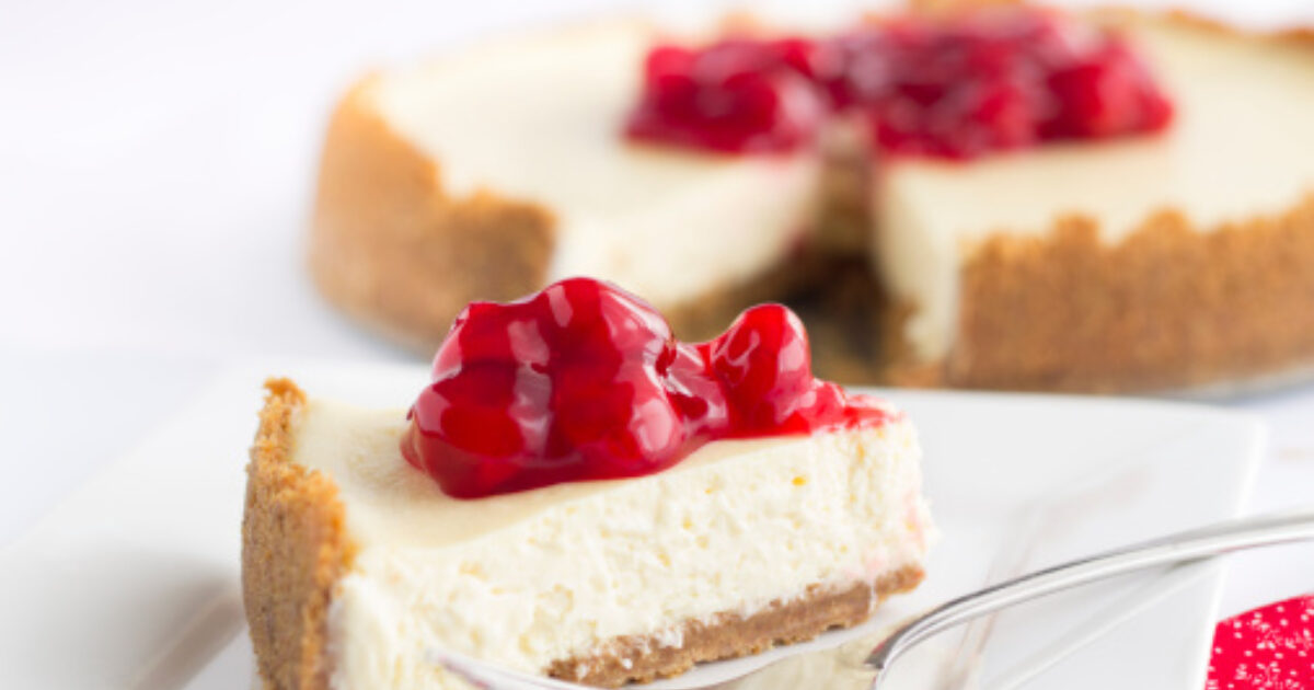 French Vanilla Cheesecake | Speaking of Women’s Health