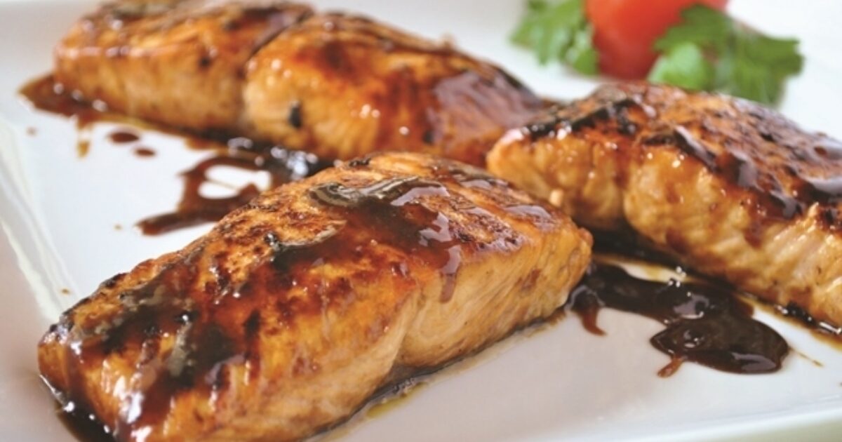 Glazed Salmon | Speaking of Women’s Health
