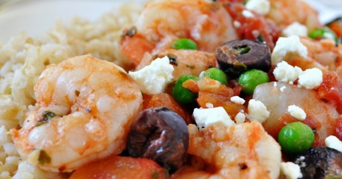 Greek Shrimp | Speaking of Women’s Health
