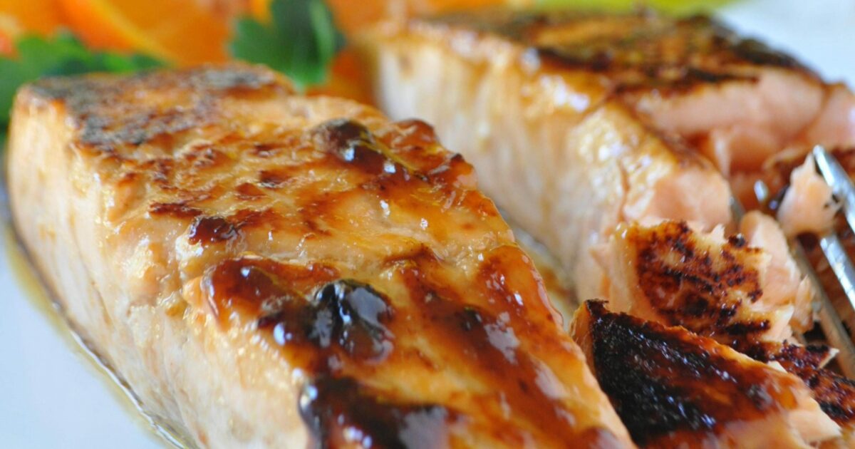 Honey Mustard Salmon | Speaking of Women’s Health
