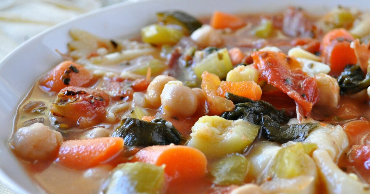 Italian Vegetable Soup | Speaking of Women’s Health