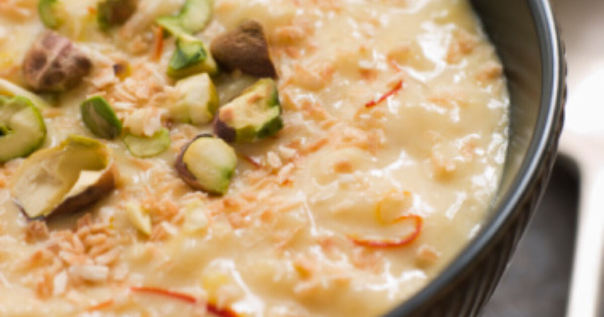 Kheer (Rice Pudding) | Speaking of Women’s Health