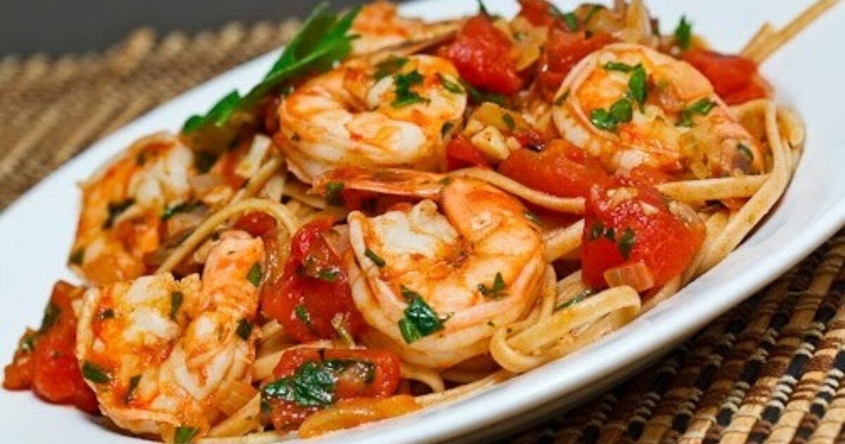 Pasta with Shrimp | Speaking of Women’s Health