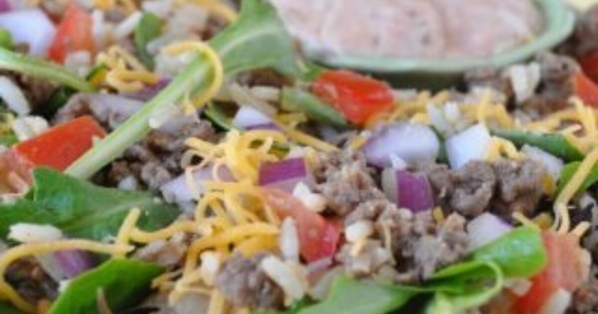 Taco Salad | Speaking of Women’s Health