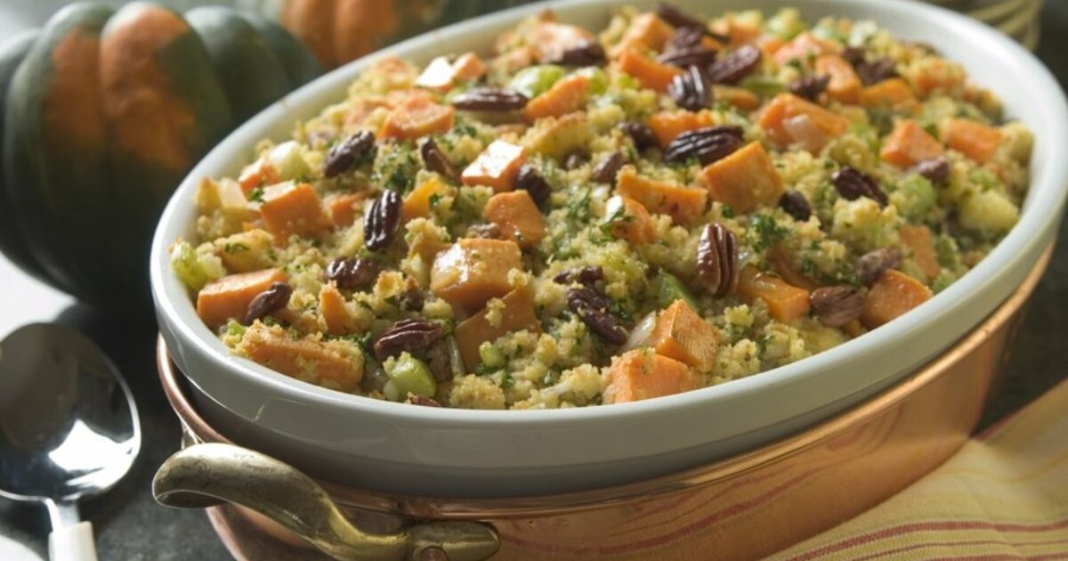 Yam Corn Bread Stuffing | Speaking of Women’s Health