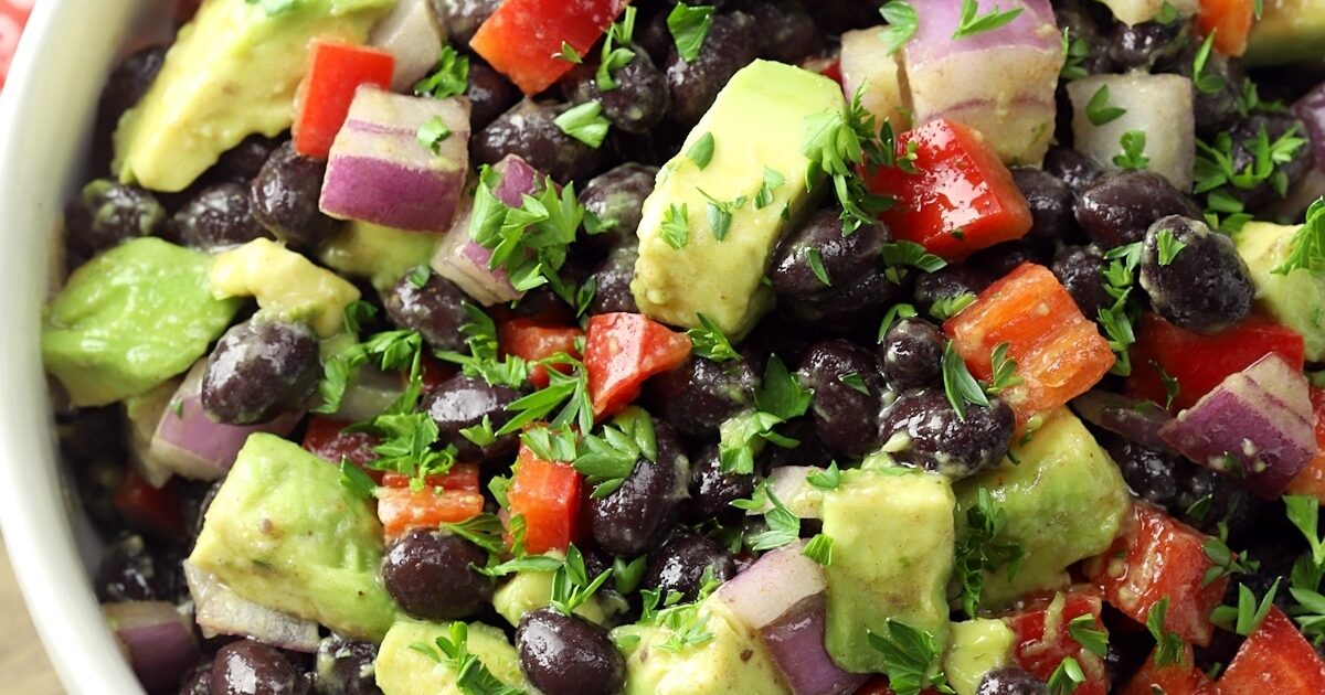 Black Bean Salad | Speaking of Women’s Health