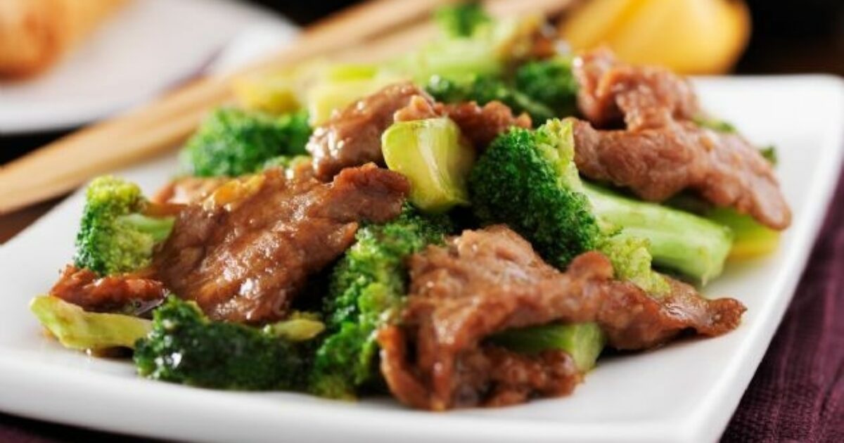 Beef & Broccoli with Ginger | Speaking of Women’s Health