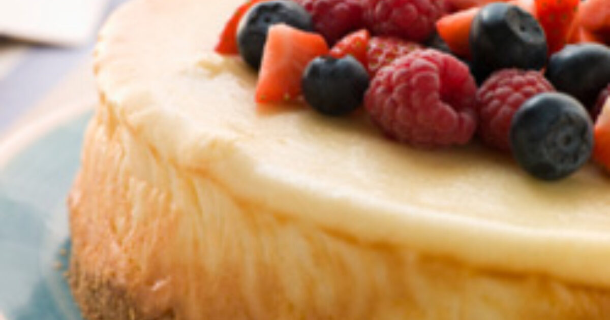 New York Style Cheesecake, Light | Speaking of Women’s Health