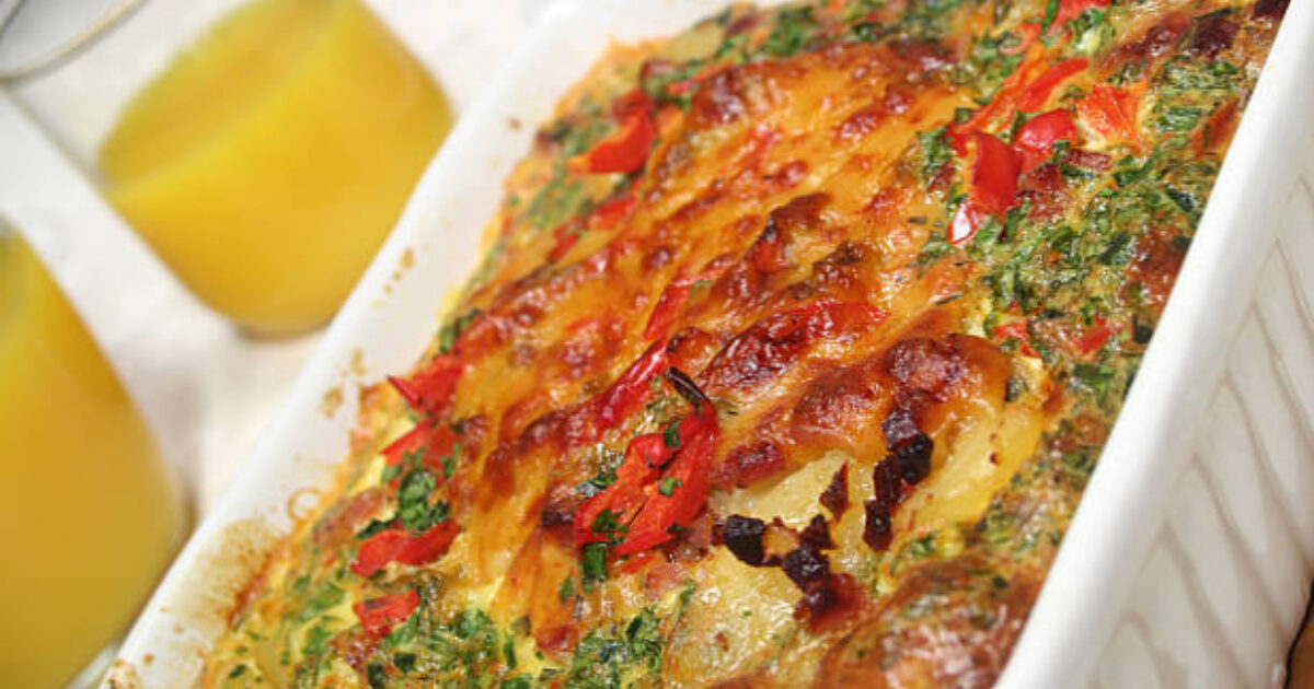 Egg Strata | Speaking of Women’s Health
