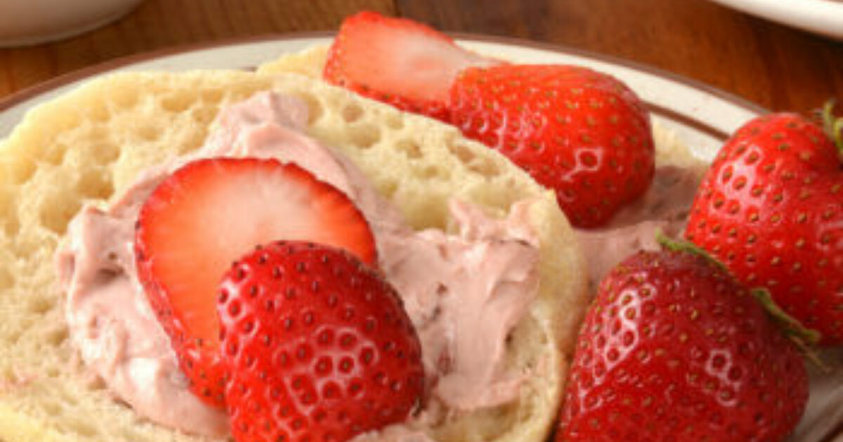 Breakfast Fruit English Muffin | Speaking of Women’s Health