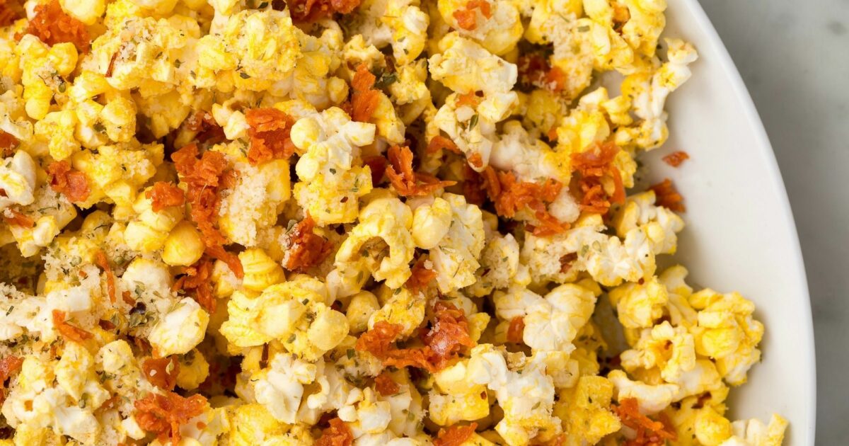 Pizza Popcorn | Speaking of Women’s Health