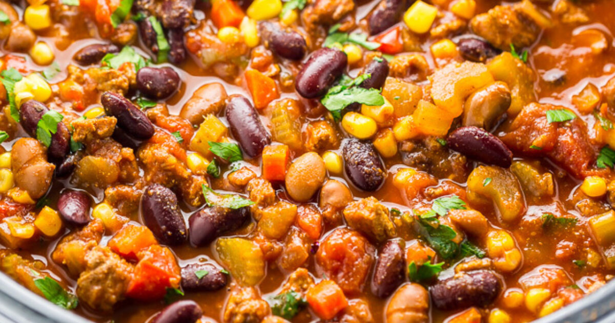 Slow Cooker Turkey Chili | Speaking of Women’s Health