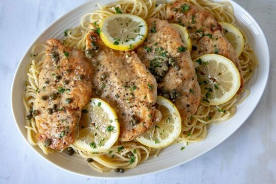 Sylvia’s Chicken Scallopine