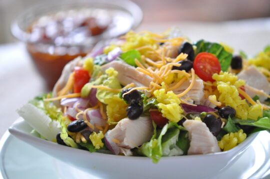 Chicken Taco Rice Salad