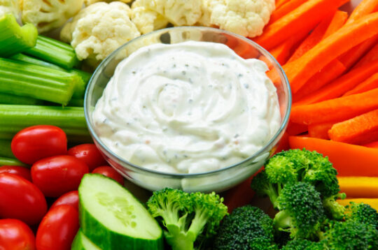 Cream Cheese Vegetable Dip