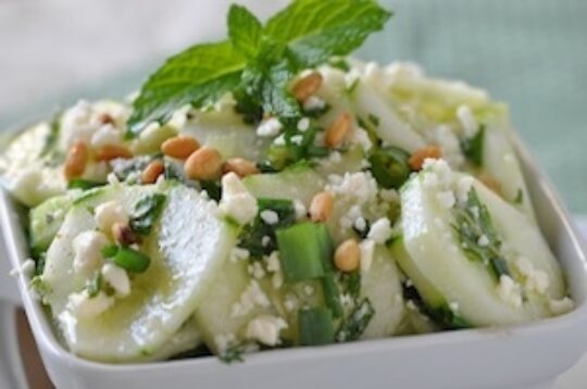 Cucumber, Mint and Feta Salad