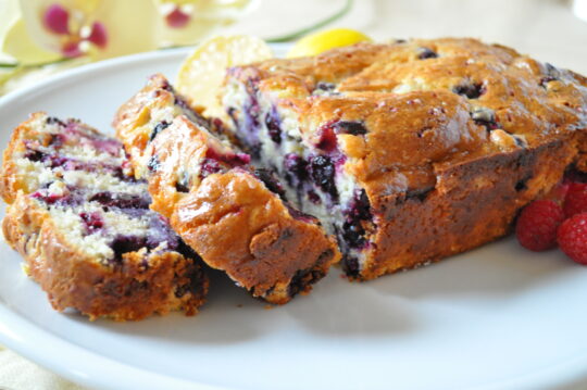 Quick Lemon Blueberry Bread