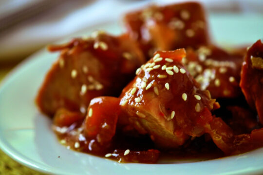 Sesame Honey Chicken