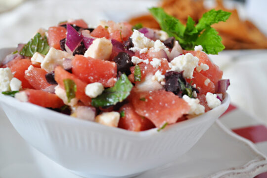 Watermelon and Feta Salsa