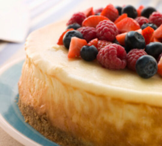 New York Style Cheesecake, Light