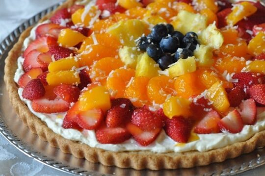 Tropical Fruit Pizza