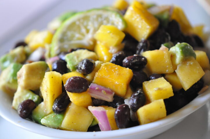 Caribbean Black Bean And Mango Salad
